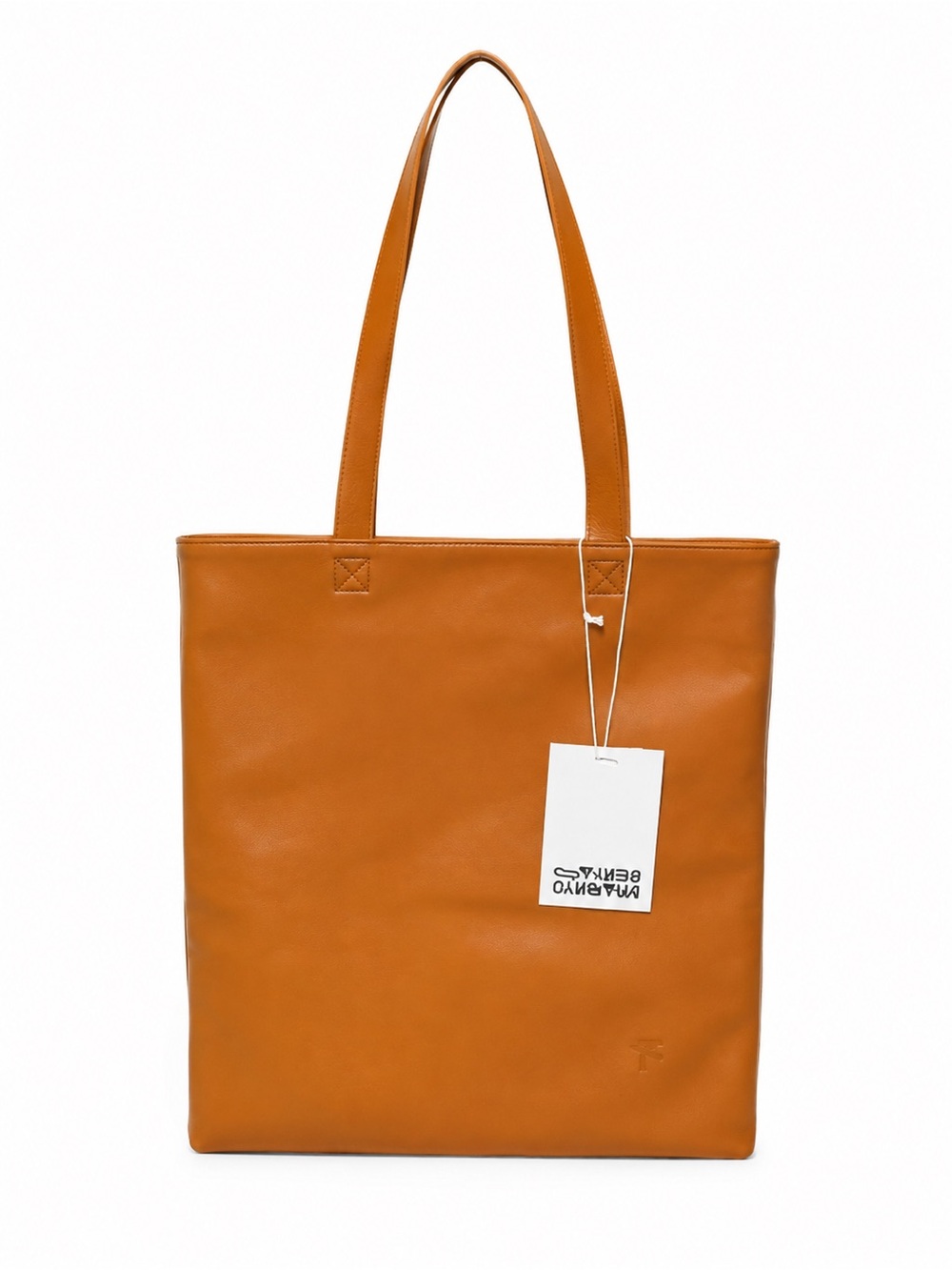 Zara ft Benito Antonio Bad Bunny  Leather Tote in Cognac Brown Limited Edition